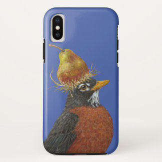 Berta the robin Tough iPhone X Case