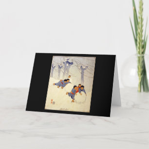 Bertha Boynton Lum Snowballs Card