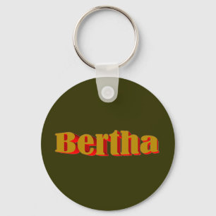 Bertha green key chain