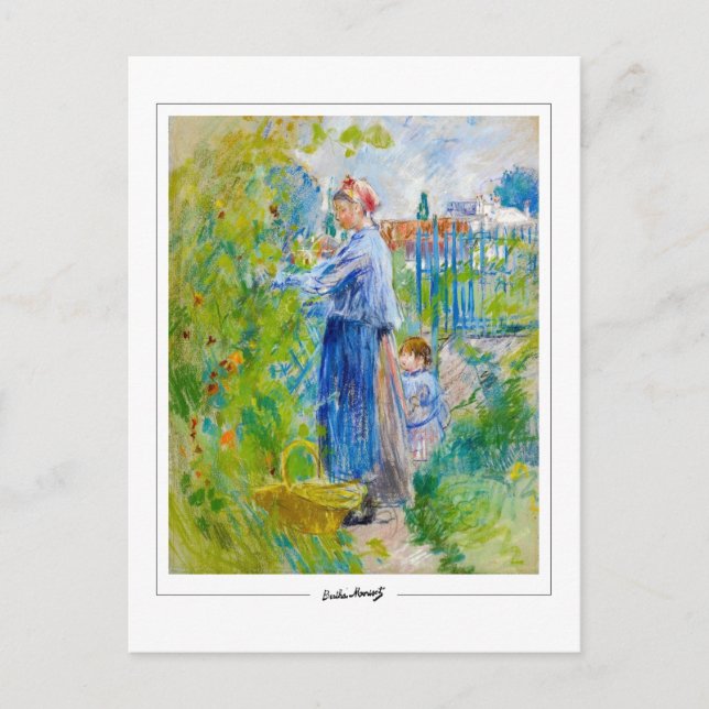Berthe Morisot #310 - Fine Art Postcard (Front)