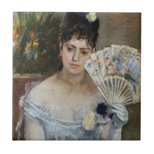 Berthe Morisot - At the Bal Ceramic Tile