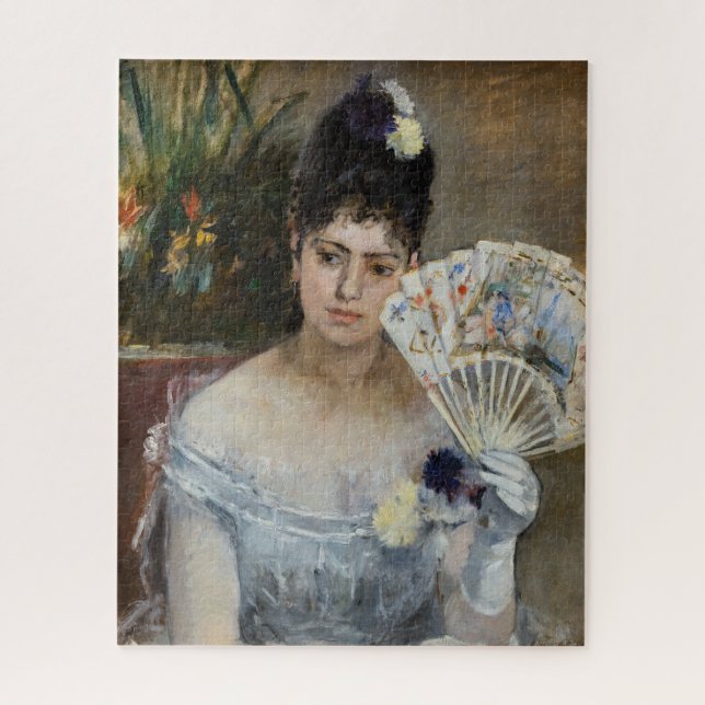 Berthe Morisot - At the Bal Jigsaw Puzzle (Vertical)