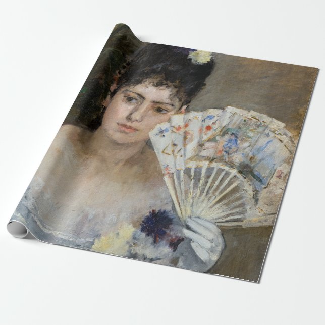 Berthe Morisot - At the Bal Wrapping Paper (Unrolled)