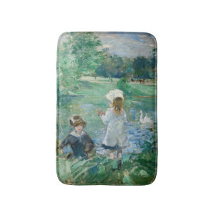Berthe Morisot - Beside a Lake Bath Mat