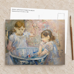 Berthe Morisot - Children at the Basin Postcard