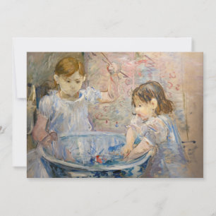 Berthe Morisot - Children at the Basin Thank You Card