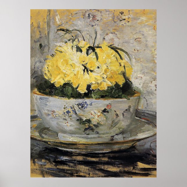 Berthe Morisot - Daffodils, fine art, Poster (Front)