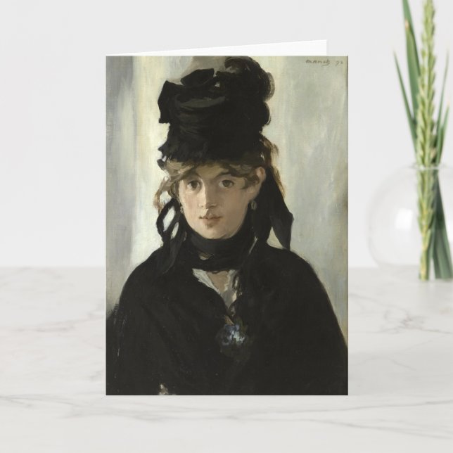 Berthe Morisot | Édouard Manet Card (Front)