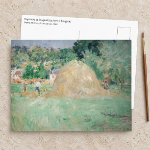 Berthe Morisot - Haystacks at Bougival Postcard