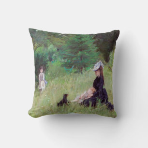 Berthe Morisot - In a Park Cushion