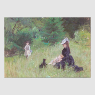 Berthe Morisot - In a Park Tissue Paper