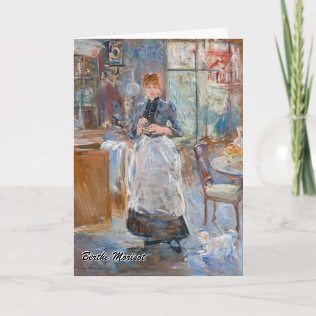 Berthe Morisot - In the Dining Room Card (Front)