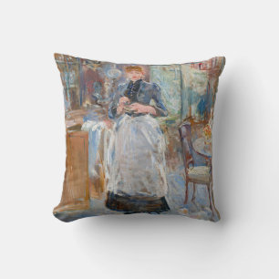 Berthe Morisot - In the Dining Room Cushion