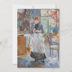Berthe Morisot - In the Dining Room Invitation