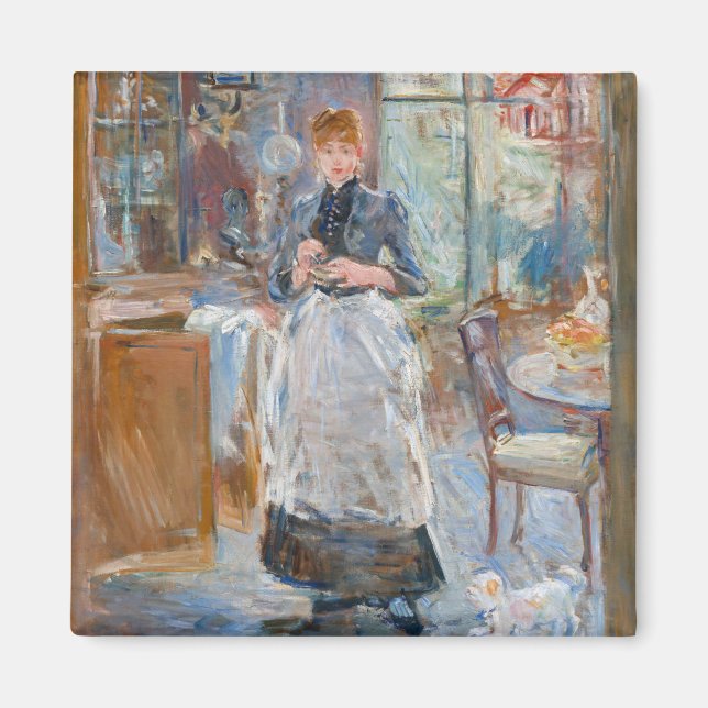 Berthe Morisot - In the Dining Room Magnet (Front)