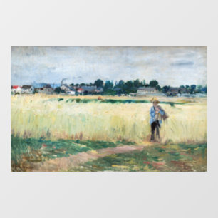 Berthe Morisot - In the Wheatfield at Gennevillier