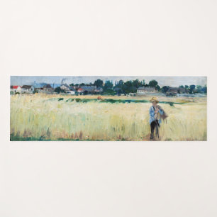 Berthe Morisot - In the Wheatfield at Gennevillier Yoga Mat