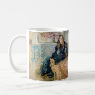 Berthe Morisot - Julie and her Greyhound Laerte Coffee Mug
