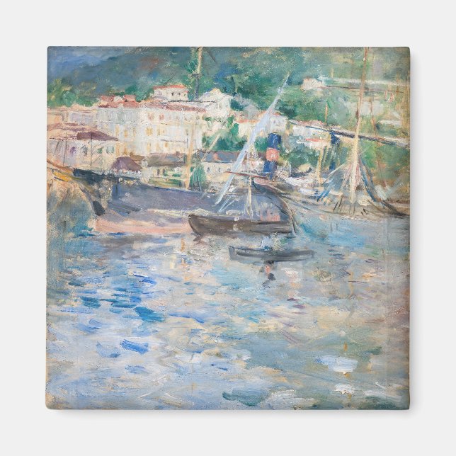 Berthe Morisot - Port of Nice Magnet (Front)