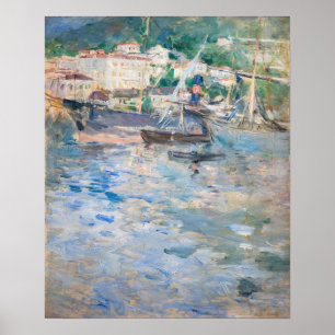 Berthe Morisot - Port of Nice Poster