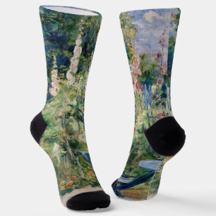 Berthe Morisot - Roses Tremieres / Hollyhocks Socks