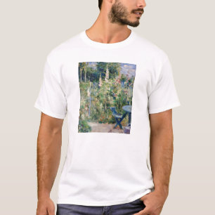 Berthe Morisot - Roses Tremieres T-Shirt