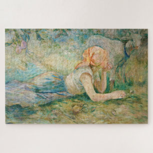 Berthe Morisot - Shepherdess Resting Jigsaw Puzzle