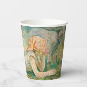 Berthe Morisot - Shepherdess Resting Paper Cups