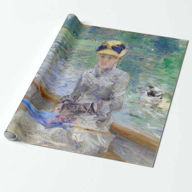 Berthe Morisot - Summer's Day Wrapping Paper (Unrolled)
