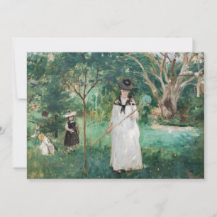 Berthe Morisot - The Butterfly Hunt Thank You Card