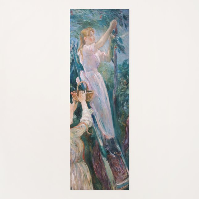 Berthe Morisot - The Cherry Picker Yoga Mat (Front)