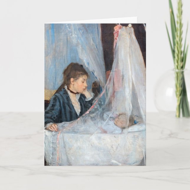Berthe Morisot - The Cradle Card (Front)