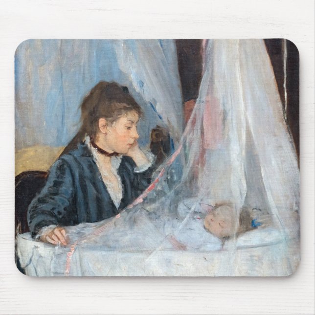 Berthe Morisot - The Cradle Mouse Pad (Front)