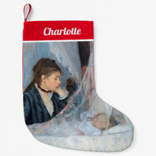 Berthe Morisot - The Cradle Small Christmas Stocking