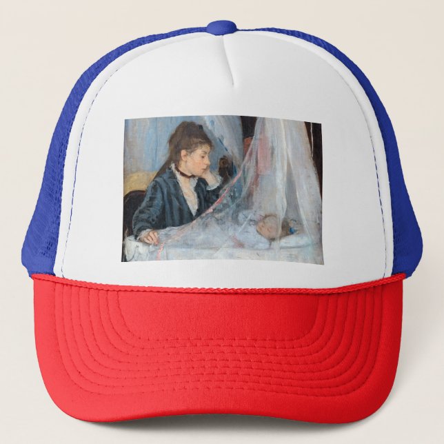 Berthe Morisot - The Cradle Trucker Hat (Front)