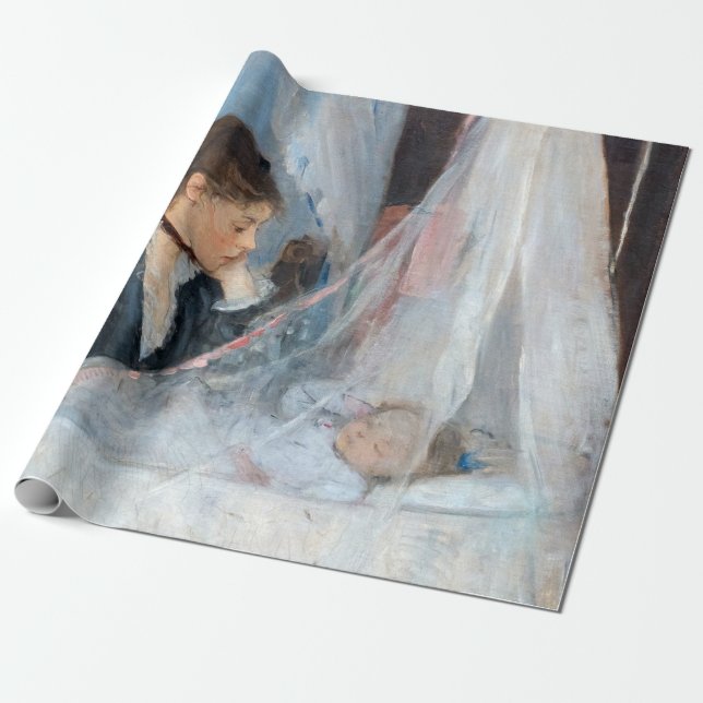 Berthe Morisot - The Cradle Wrapping Paper (Unrolled)
