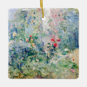 Berthe Morisot - The Garden at Bougival Ceramic Ornament