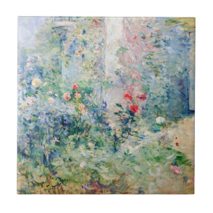 Berthe Morisot - The Garden at Bougival Ceramic Tile