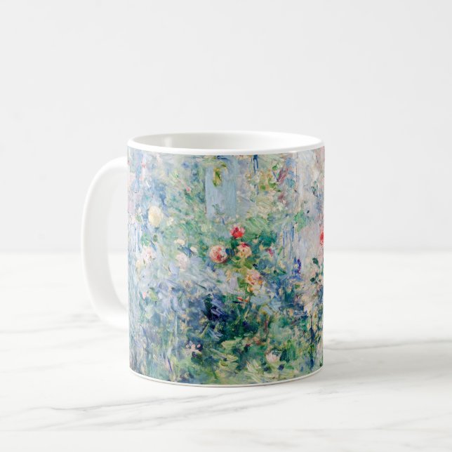 Berthe Morisot - The Garden at Bougival Coffee Mug (Front Left)