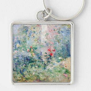 Berthe Morisot - The Garden at Bougival Key Ring