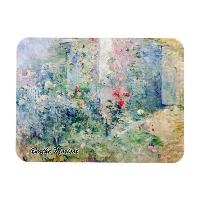 Berthe Morisot - The Garden at Bougival Magnet (Horizontal)