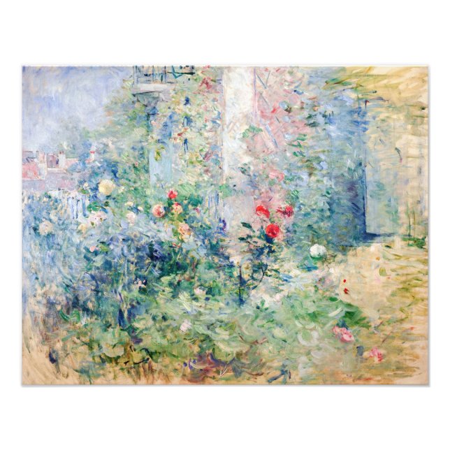 Berthe Morisot - The Garden at Bougival Photo Print (Front)