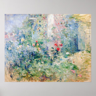 Berthe Morisot - The Garden at Bougival Poster