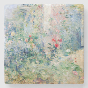 Berthe Morisot - The Garden at Bougival Stone Coaster
