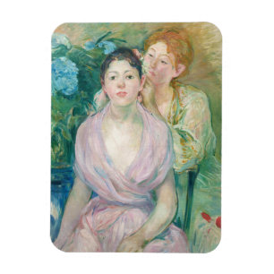 Berthe Morisot - The Horstensia / The Two Sisters Magnet