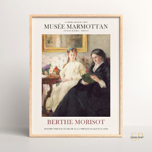 Berthe Morisot The Mother and Sister of the Artist Poster