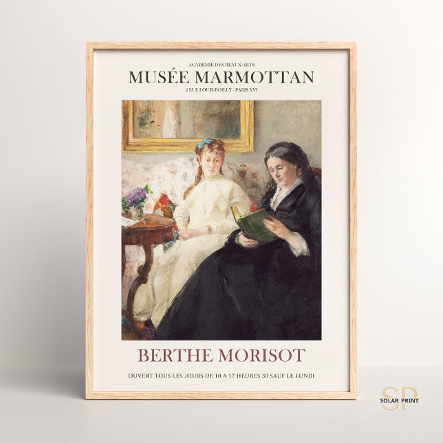 Berthe Morisot The Mother and Sister of the Artist Poster (Creator Uploaded)