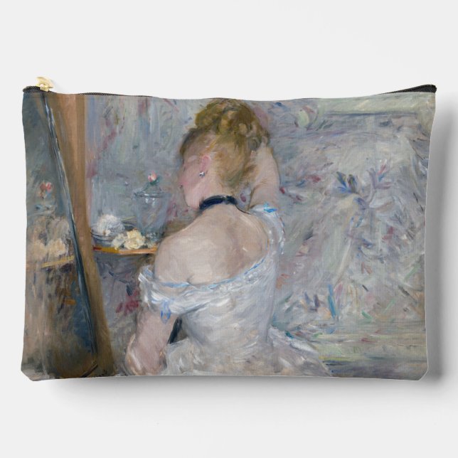 Berthe Morisot - Woman at Her Toilette Accessory Pouch (Front)