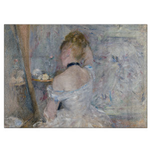Berthe Morisot - Woman at Her Toilette Cutting Board