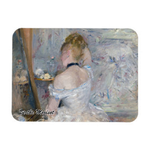 Berthe Morisot - Woman at Her Toilette Magnet